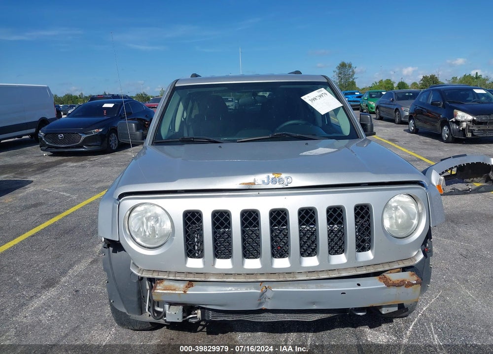 2014 JEEP PATRIOT SPORT VIN: 1C4NJRBBXED510622