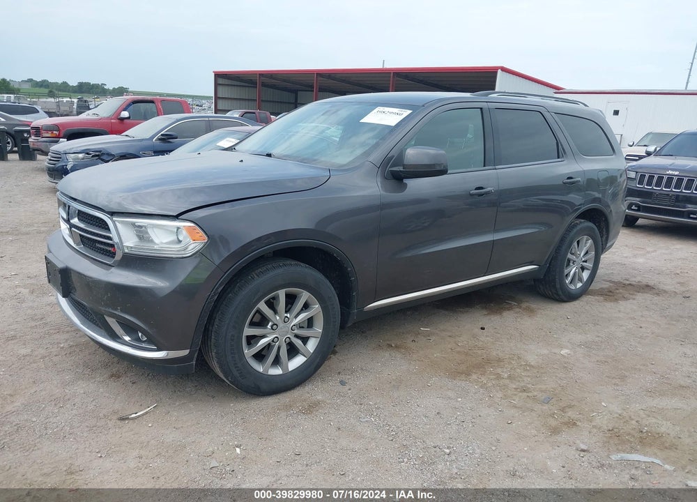 2018 DODGE DURANGO SXT AWD VIN: 1C4RDJAG6JC176449