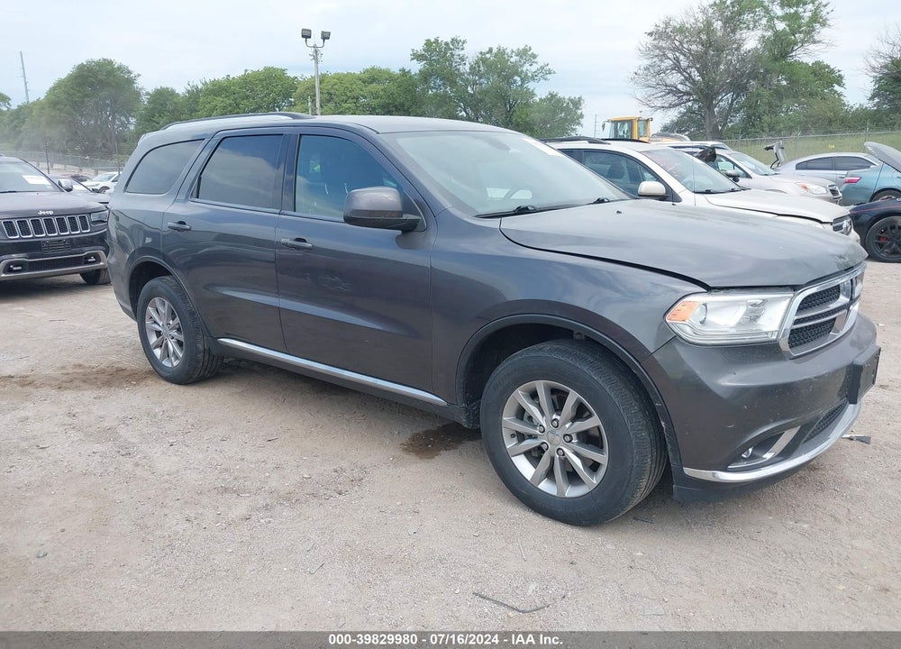 2018 DODGE DURANGO SXT AWD VIN: 1C4RDJAG6JC176449