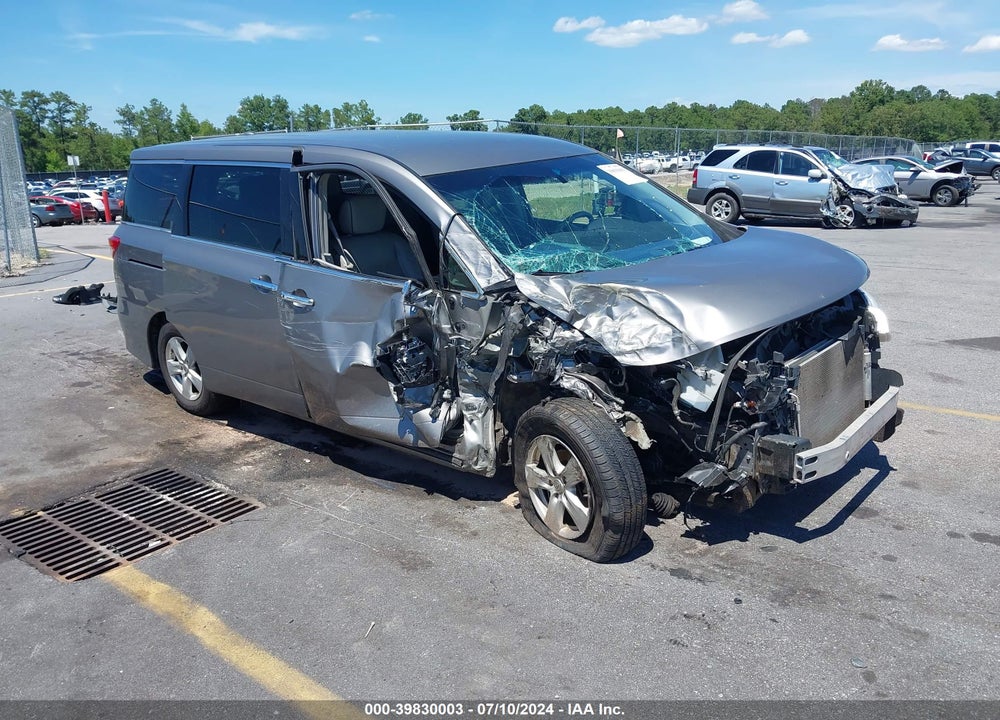 2013 NISSAN QUEST SV VIN: JN8AE2KP7D9063906