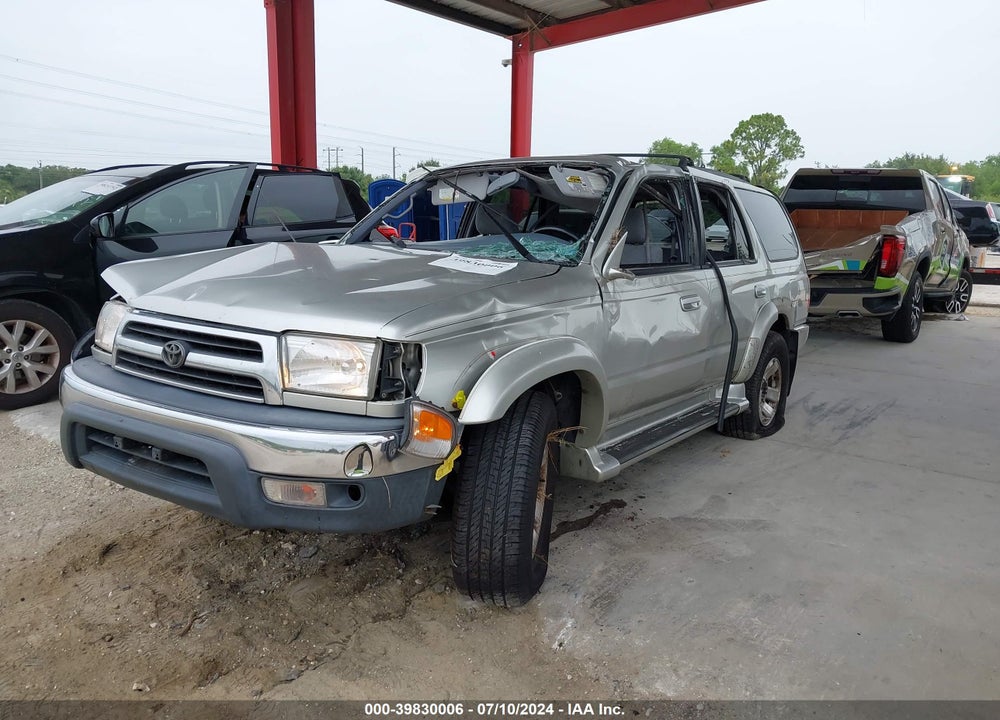 2000 TOYOTA 4RUNNER SR5 V6 VIN: JT3HN86R7Y0291234