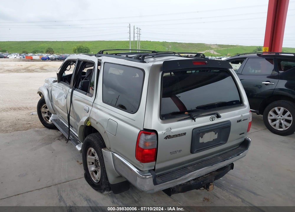 2000 TOYOTA 4RUNNER SR5 V6 VIN: JT3HN86R7Y0291234