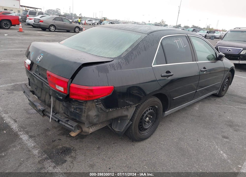 2005 HONDA ACCORD 2.4 LX VIN: 1HGCM56485A096777
