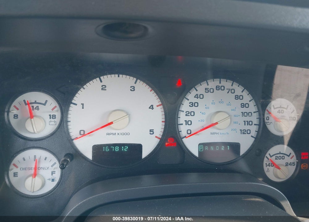 2003 DODGE RAM 3500 SLT/LARAMIE/ST VIN: 3D7LU386X3G746909