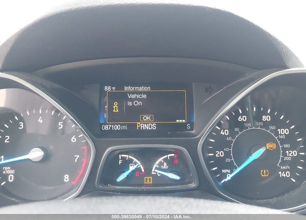 2019 FORD ESCAPE VIN: 1FMCU0F71KUC52904