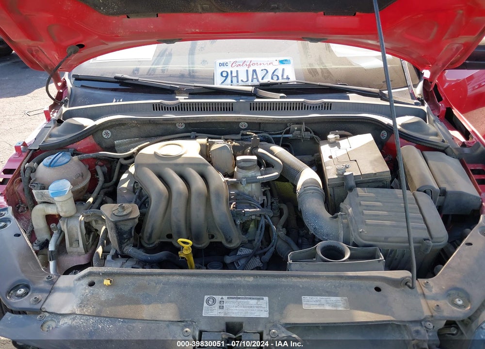 2015 VOLKSWAGEN JETTA 2.0L S VIN: 3VW2K7AJXFM245927