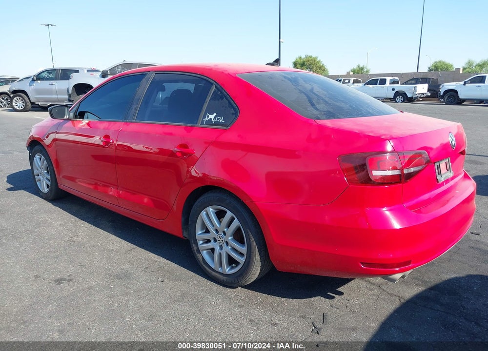 2015 VOLKSWAGEN JETTA 2.0L S VIN: 3VW2K7AJXFM245927