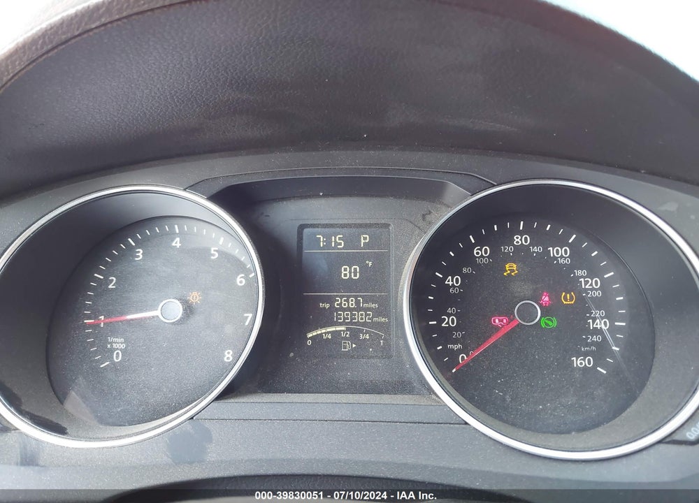 2015 VOLKSWAGEN JETTA 2.0L S VIN: 3VW2K7AJXFM245927
