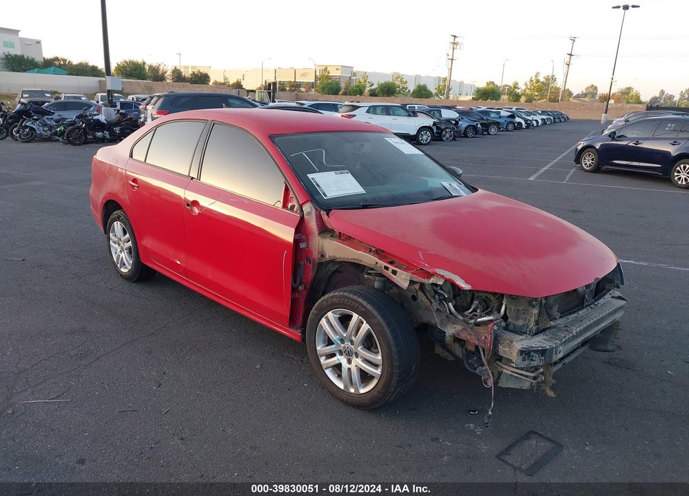 2015 VOLKSWAGEN JETTA 2.0L S VIN: 3VW2K7AJXFM245927