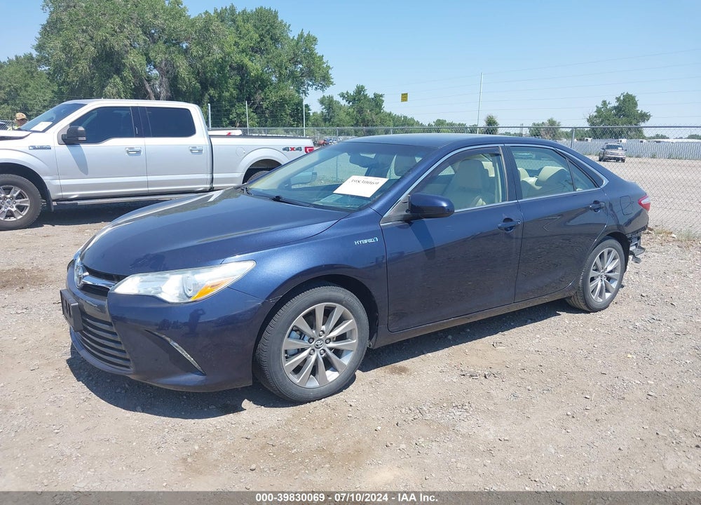 2017 TOYOTA CAMRY HYBRID XLE VIN: 4T1BD1FK0HU210481