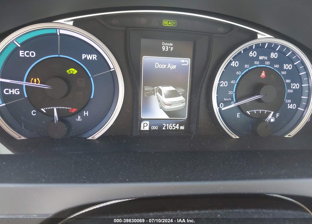 2017 TOYOTA CAMRY HYBRID XLE VIN: 4T1BD1FK0HU210481