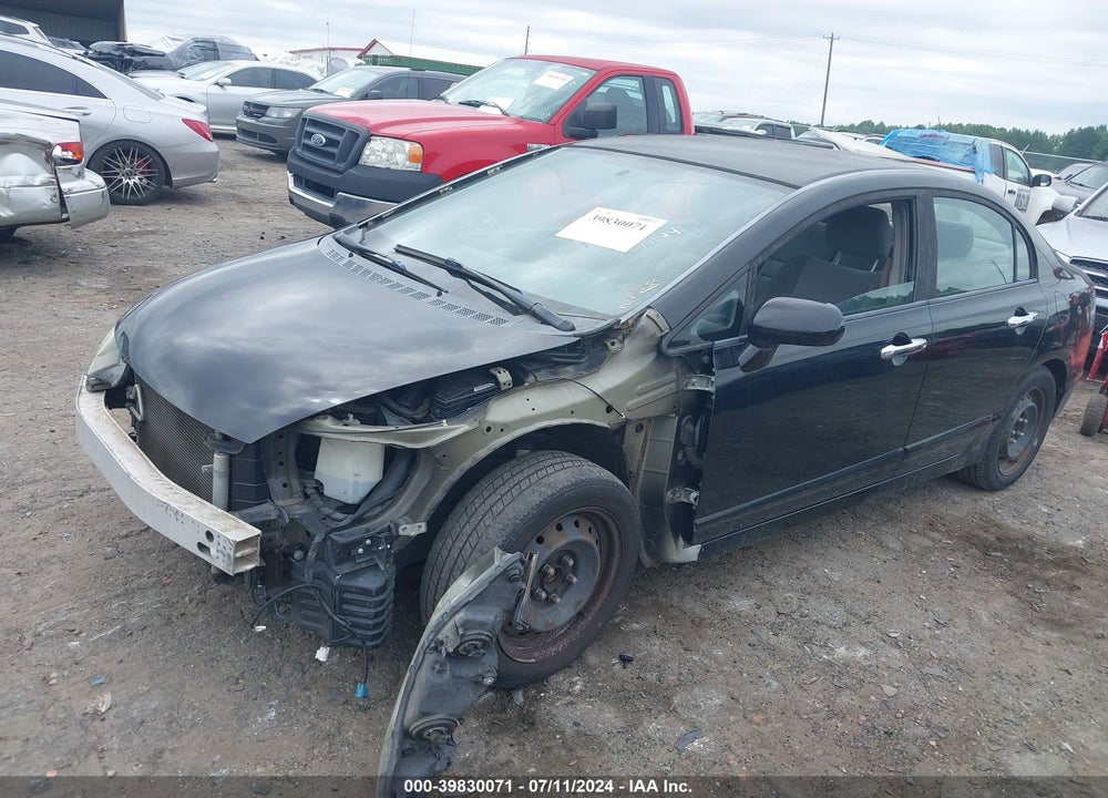 2011 HONDA CIVIC LX VIN: 19XFA1F55BE050130