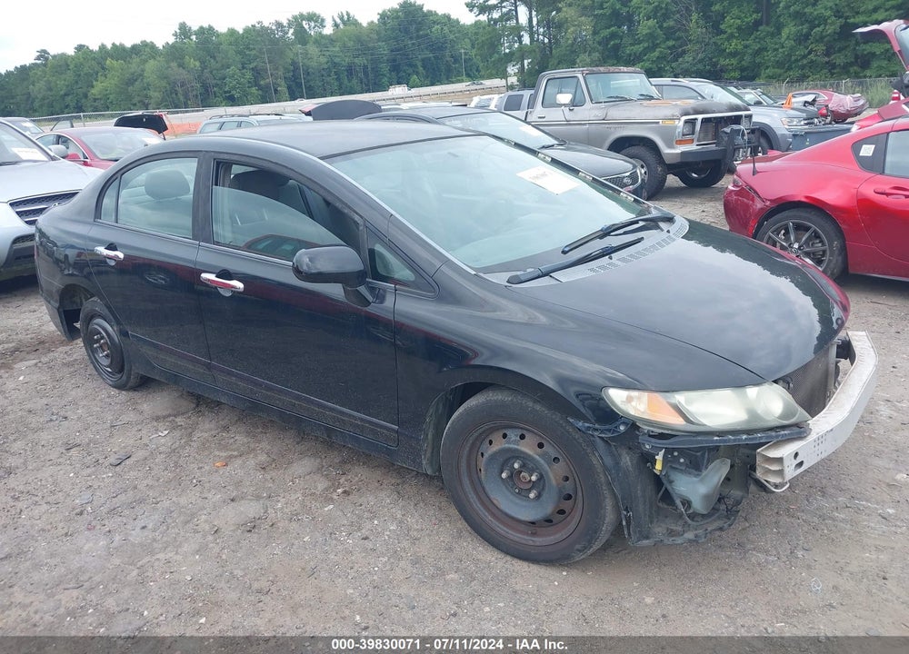 2011 HONDA CIVIC LX VIN: 19XFA1F55BE050130