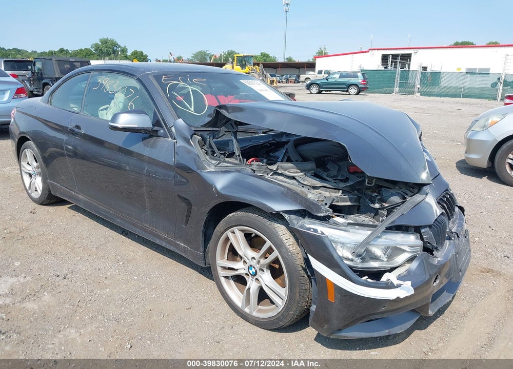 2016 BMW 428I XDRIVE VIN: WBA3T1C55GP822227