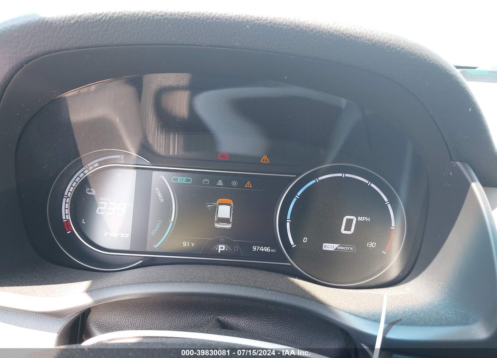 2019 KIA NIRO EV EX VIN: KNDCC3LG8K5016449