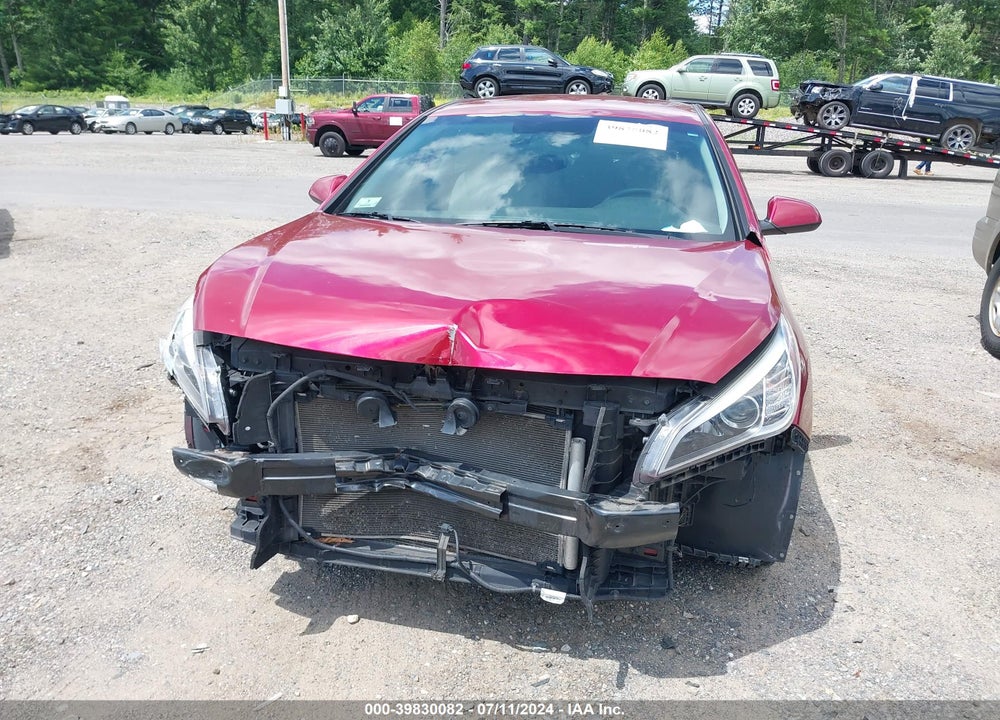 2016 HYUNDAI SONATA SE VIN: 5NPE24AF0GH334603