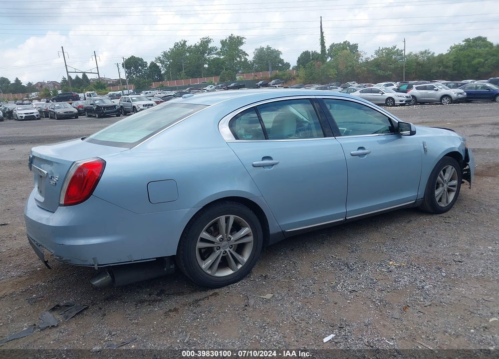 2009 LINCOLN MKS VIN: 1LNHM94R69G630156