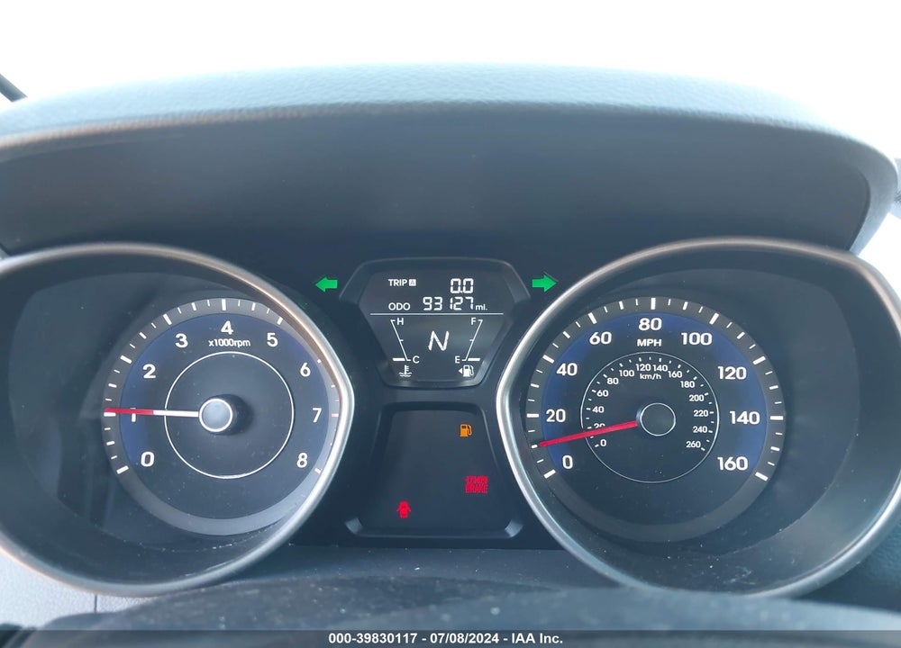 2012 HYUNDAI ELANTRA GLS VIN: 5NPDH4AE8CH062748
