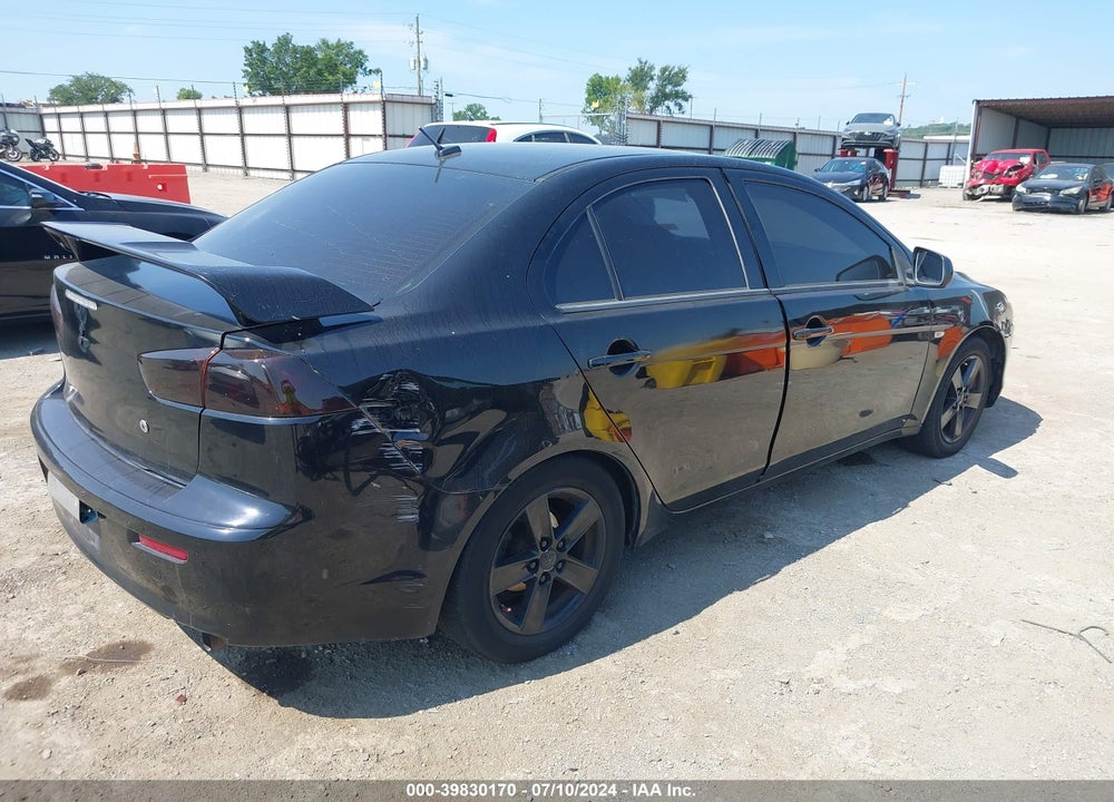 2008 MITSUBISHI LANCER DE/ES VIN: JA3AU26UX8U006812
