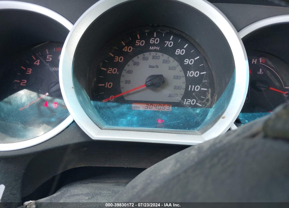 2008 TOYOTA TACOMA VIN: 5TETX22N08Z509322