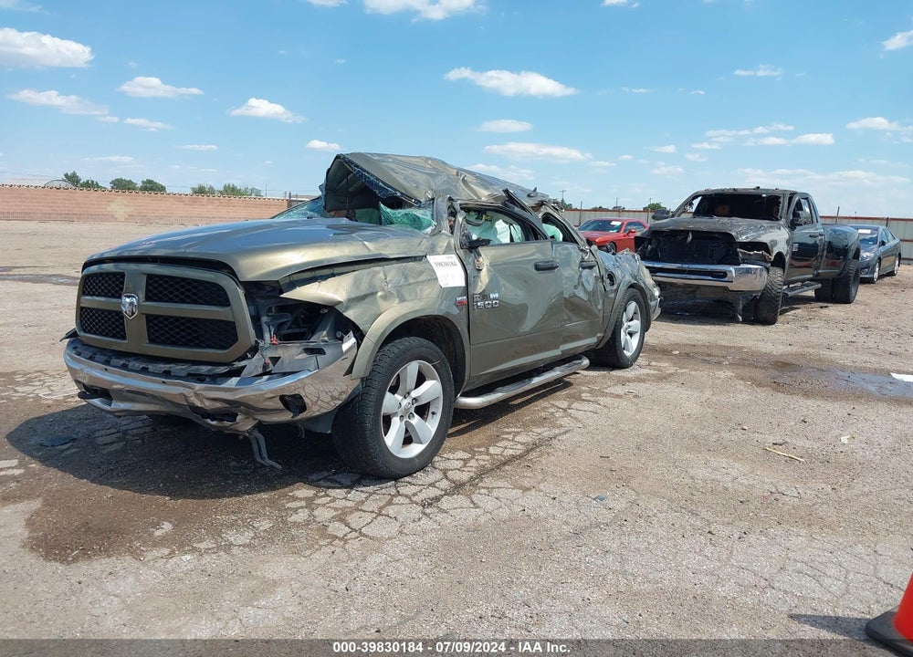 2013 RAM 1500 OUTDOORSMAN VIN: 1C6RR6LTXDS650770