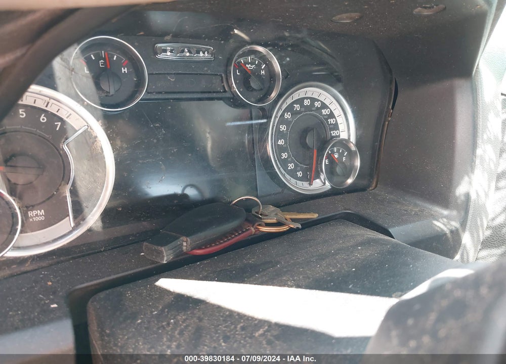 2013 RAM 1500 OUTDOORSMAN VIN: 1C6RR6LTXDS650770