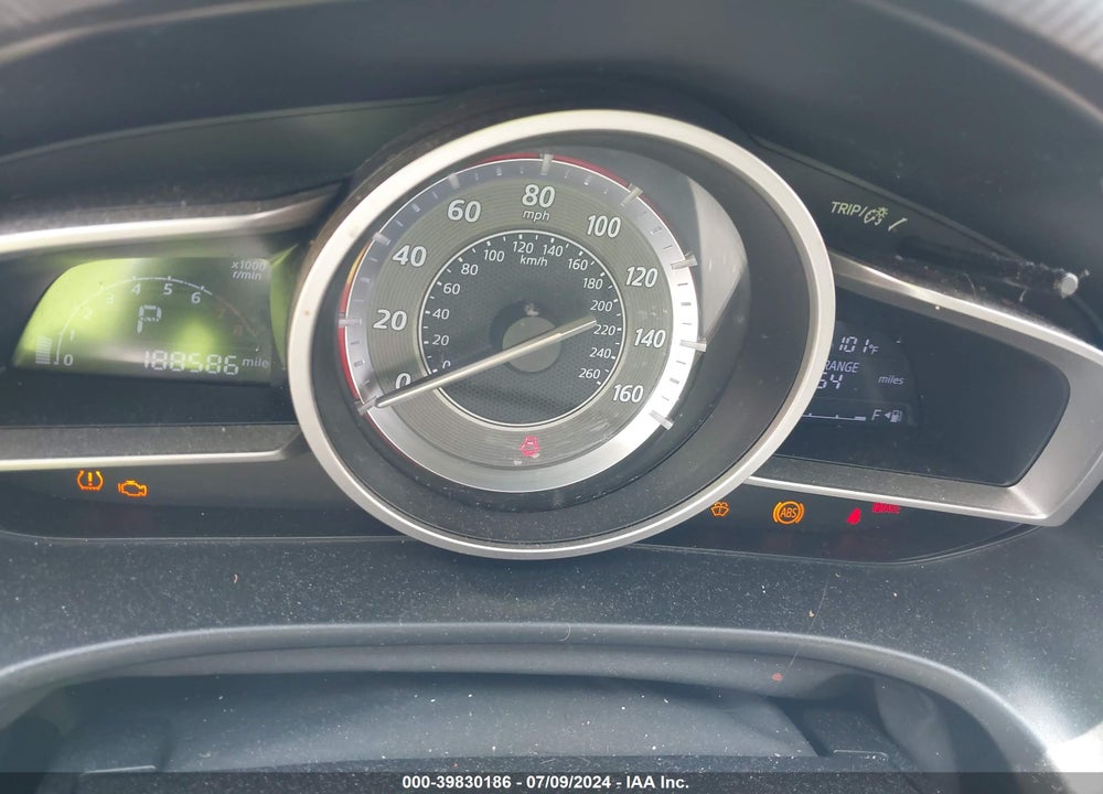 2014 MAZDA 3 I TOURING VIN: JM1BM1V75E1140524