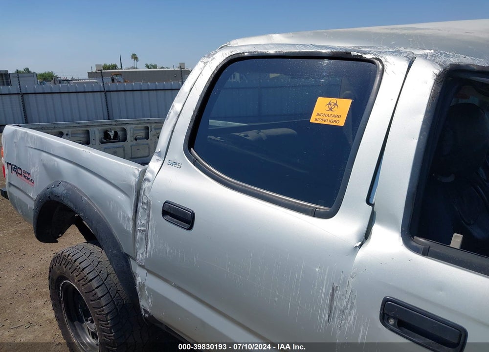 2002 TOYOTA TACOMA VIN: 5TEHN72N82Z001079