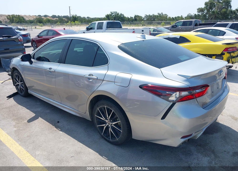 2021 TOYOTA CAMRY SE HYBRID VIN: 4T1G31AK4MU552865