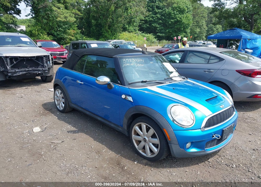 2010 MINI COOPER S VIN: WMWMS3C54ATY51803