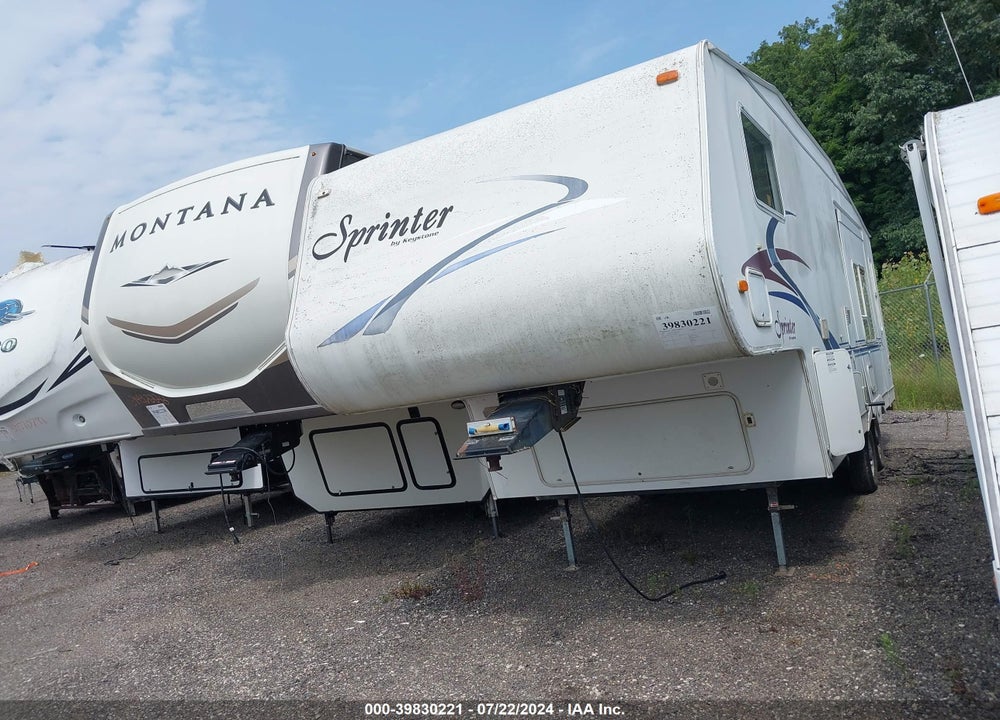 2003 KEYSTONE RV SPRINTER VIN: 4YDF2622031207179