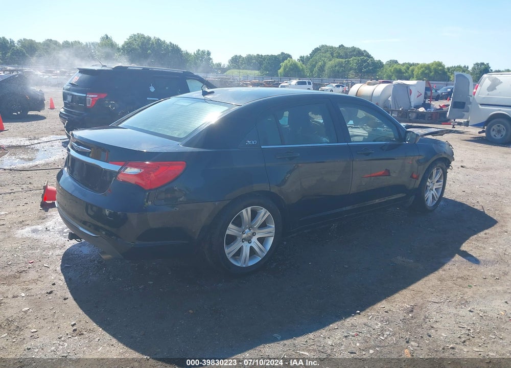 2011 CHRYSLER 200 TOURING VIN: 1C3BC1FB2BN606537
