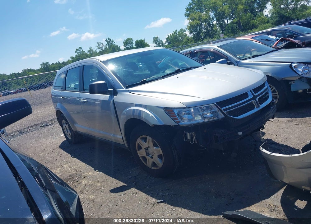 2012 DODGE JOURNEY SE/AVP VIN: 3C4PDCAB7CT390039