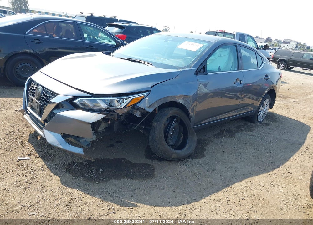 2022 NISSAN SENTRA S XTRONIC CVT VIN: 3N1AB8BV2NY260549