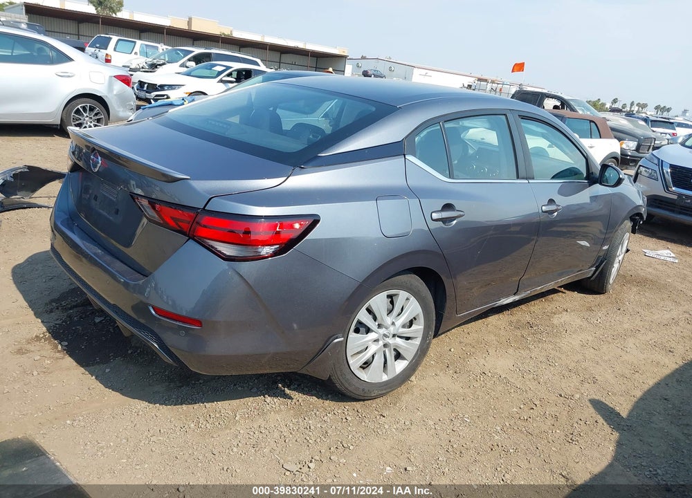 2022 NISSAN SENTRA S XTRONIC CVT VIN: 3N1AB8BV2NY260549