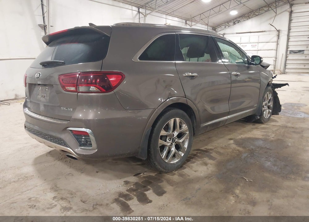 2019 KIA SORENTO 3.3L SXL VIN: 5XYPKDA57KG528772