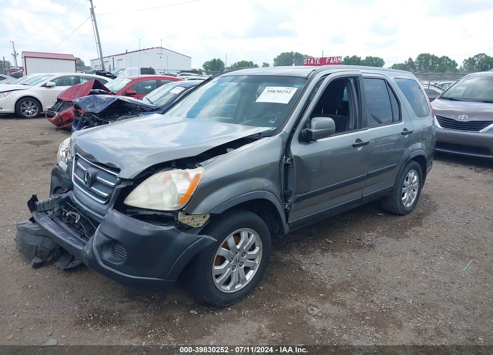 2006 HONDA CR-V EX VIN: JHLRD788X6C025755