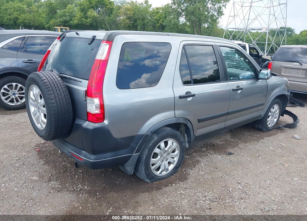 2006 HONDA CR-V EX VIN: JHLRD788X6C025755