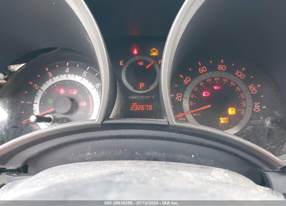 2012 SCION TC VIN: JTKJF5C71C3028491