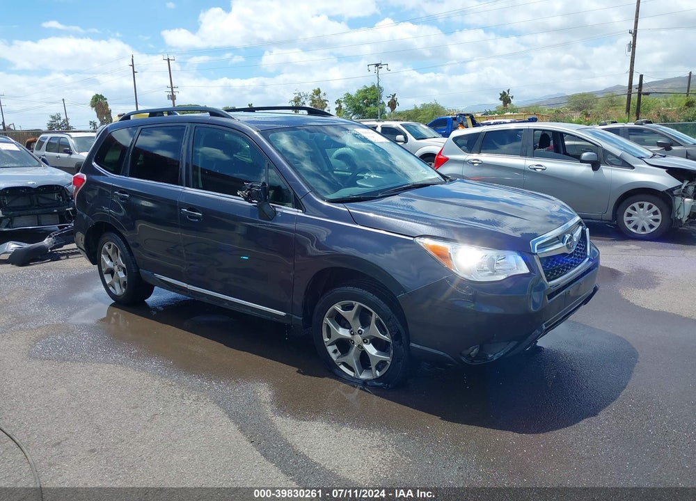 2016 SUBARU FORESTER 2.5I TOURING VIN: JF2SJAXC2GH446689