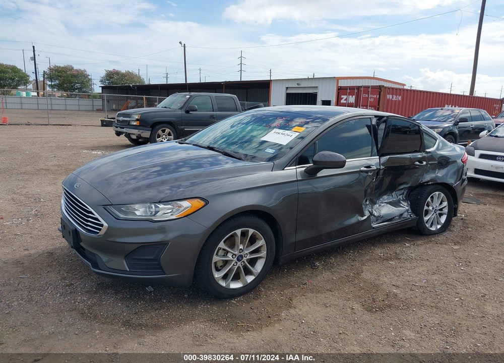 2019 FORD FUSION SE VIN: 3FA6P0HD2KR198313