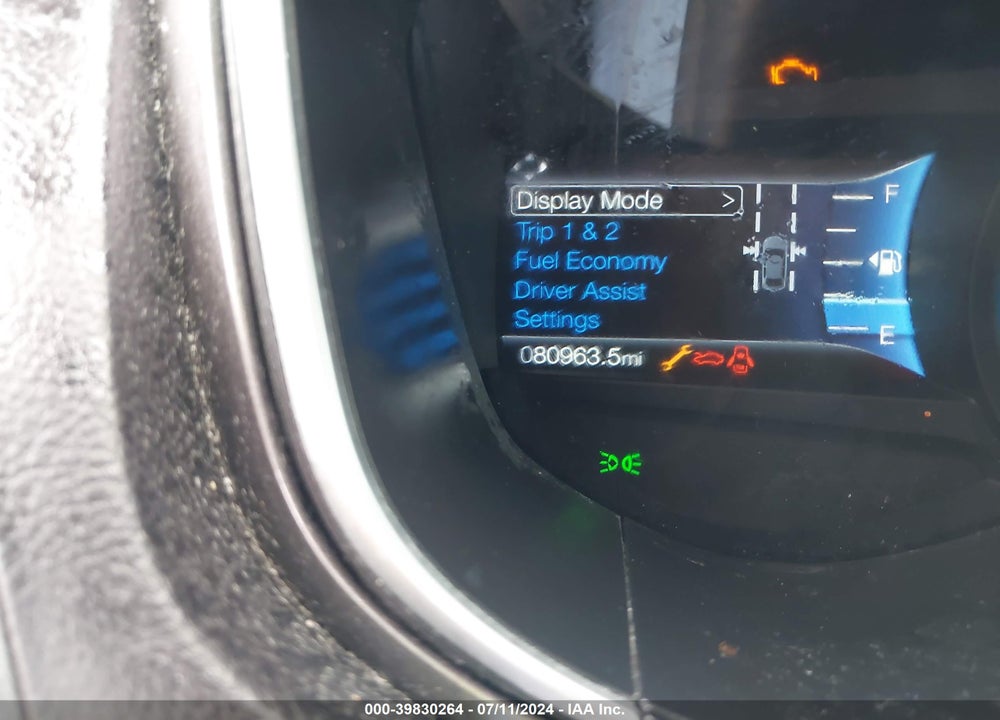 2019 FORD FUSION SE VIN: 3FA6P0HD2KR198313