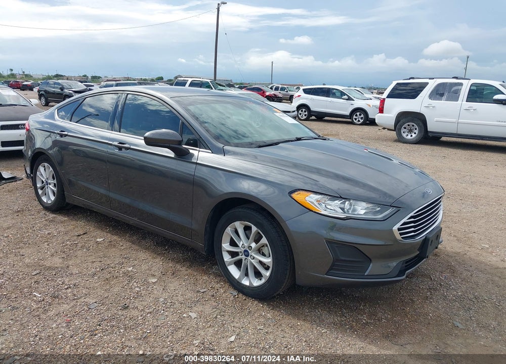 2019 FORD FUSION SE VIN: 3FA6P0HD2KR198313