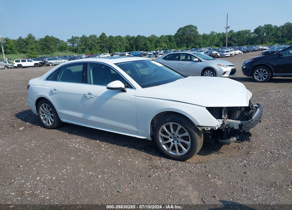 2021 AUDI A4 PREMIUM 40 TFSI QUATTRO S TRONIC VIN: WAUABAF49MN004777