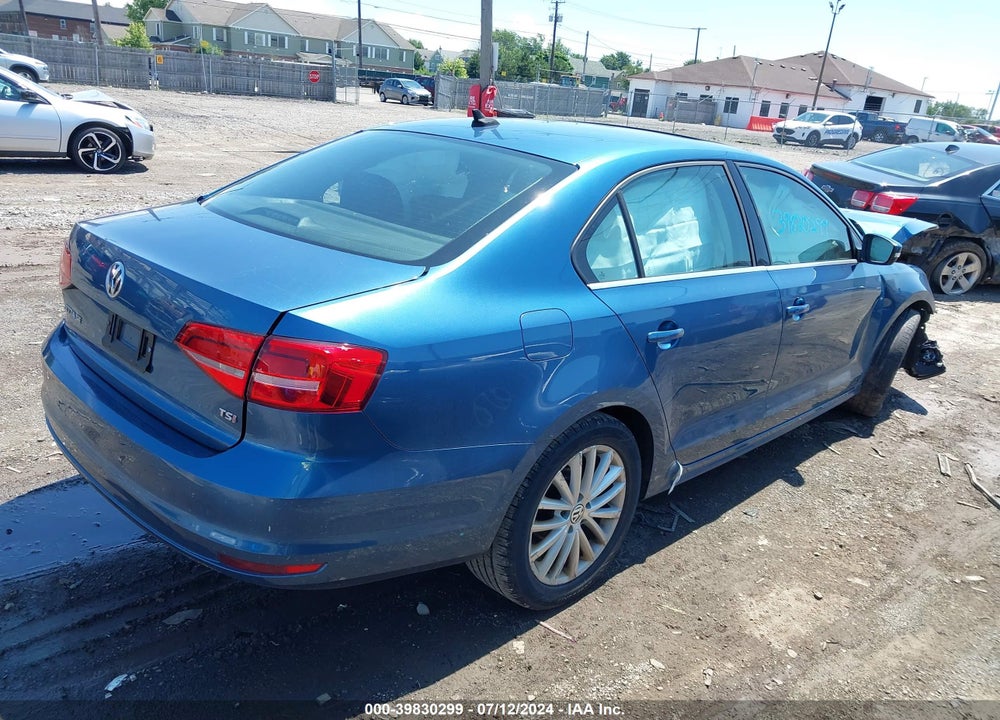 2015 VOLKSWAGEN JETTA 1.8T SE VIN: 3VWD17AJ8FM231844
