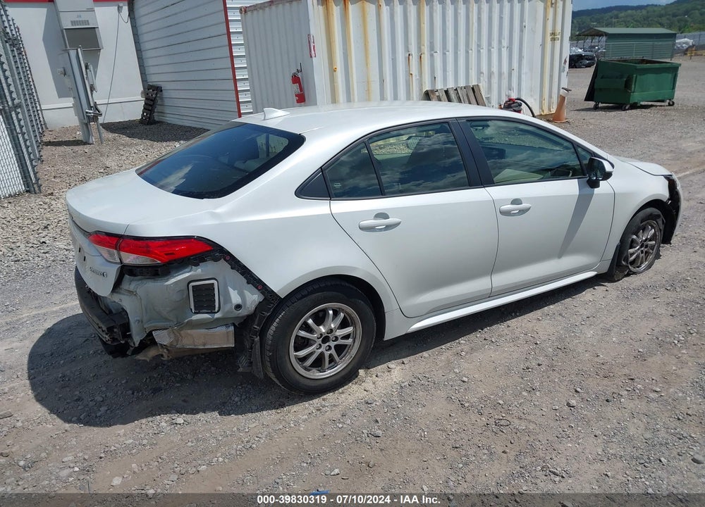 2022 TOYOTA COROLLA HYBRID LE VIN: JTDEAMDE5NJ039619