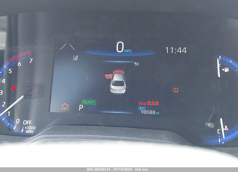 2022 TOYOTA COROLLA HYBRID LE VIN: JTDEAMDE5NJ039619