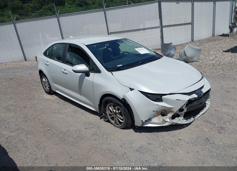2022 TOYOTA COROLLA HYBRID LE VIN: JTDEAMDE5NJ039619