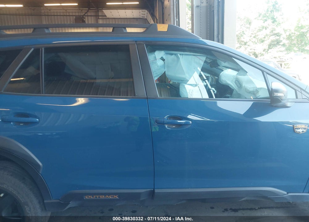 2022 SUBARU OUTBACK WILDERNESS VIN: 4S4BTGUD6N3162996