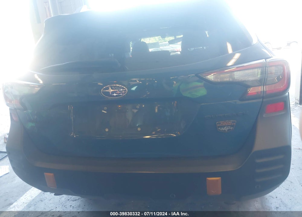 2022 SUBARU OUTBACK WILDERNESS VIN: 4S4BTGUD6N3162996